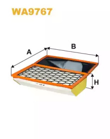 WIX FILTERS wa9767 -  Воздушный фильтр